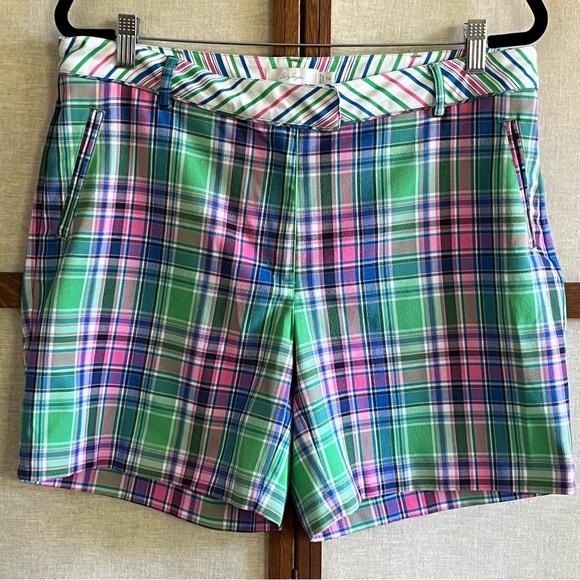 Pants - Lady Hagen Plaid Golf Tennis Preppy Shorts - Size 14